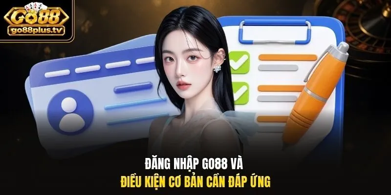 Đăng nhập Go88 và điều kiện cơ bản cần đáp ứng