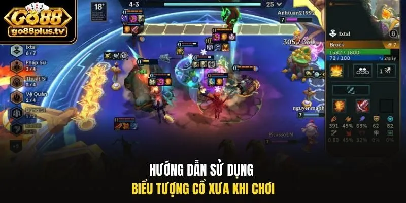 Hướng dẫn sử dụng biểu tượng cổ xưa khi chơi