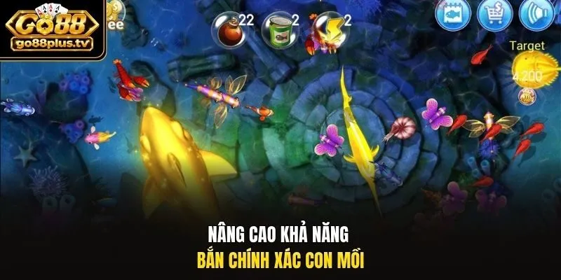 Nâng cao khả năng bắn chính xác con mồi.